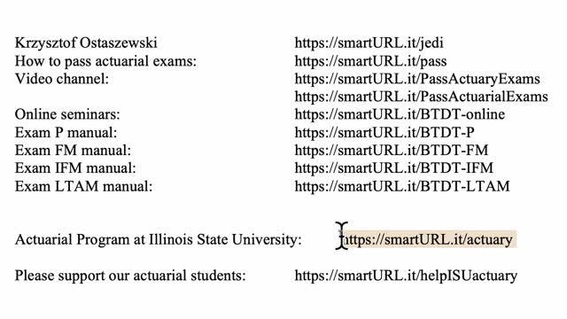 Exam LTAM exercise for October 8, 2021