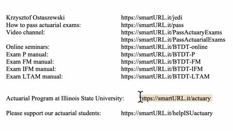Exam LTAM exercise for October 8, 2021