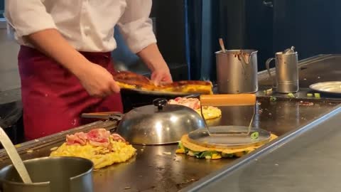 japanese street food - egg bacon-12