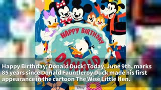 Disney Celebrates Donald Duck's 85th Birthday