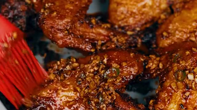 Chipotle Garlic Butter Wings