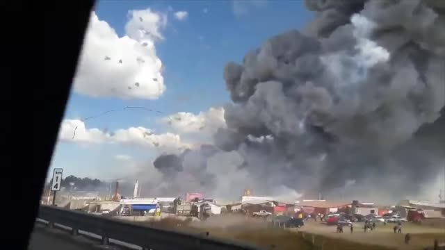 Firework Factory Explosions!!!!!!!!! CRAZY!!!!!!!!!!!!!!!!!