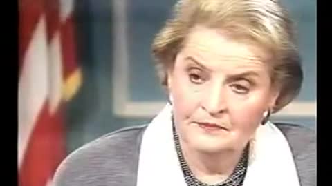 Madeleine Albright - killing 500,000 Iraqi children was worth it