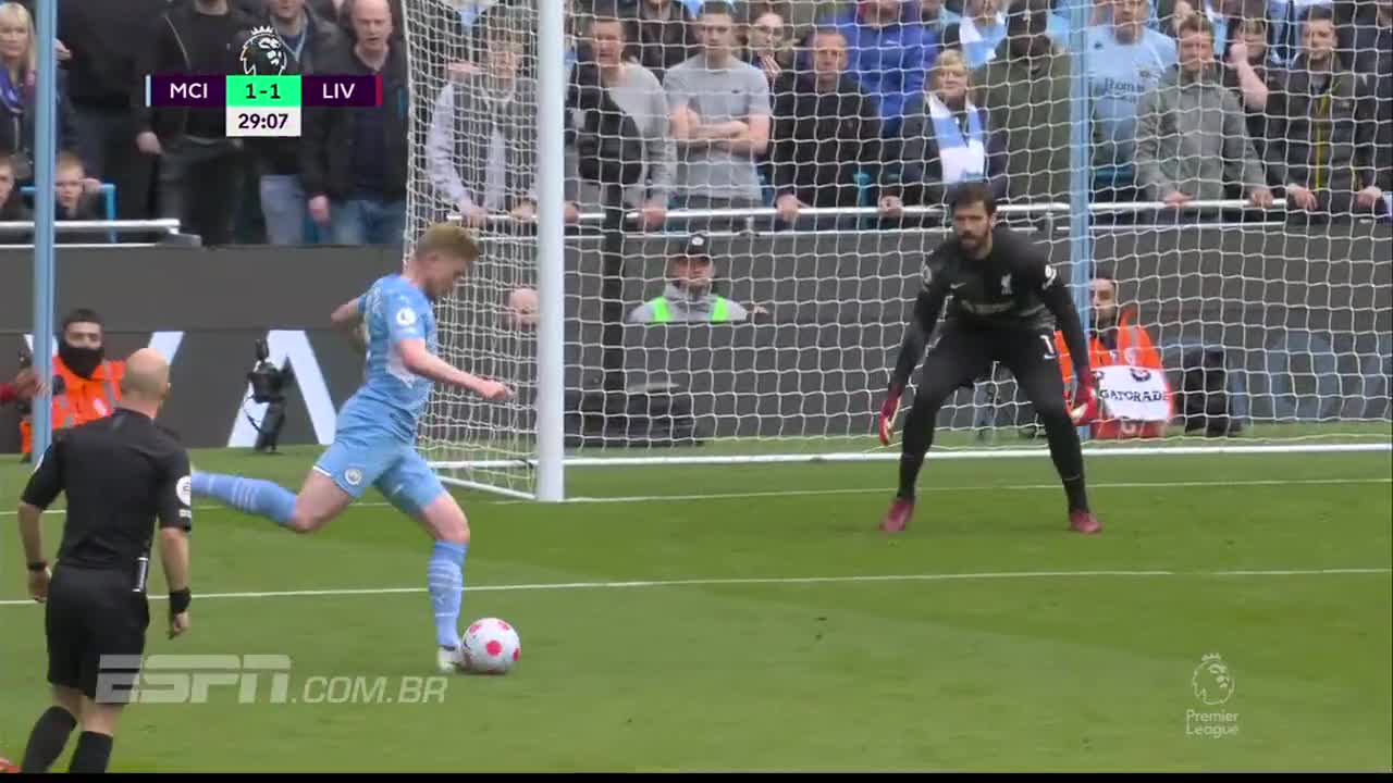 GABRIEL JESUS ​​MARKS, MANCHESTER CITY AND LIVERPOOL PLAY INSANE GAME AND STAY IN A DRAW