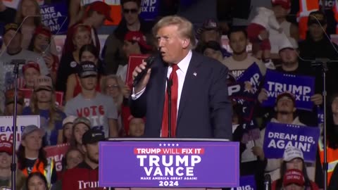 Donald Trump hosts major MAGA rally in Wisconsin