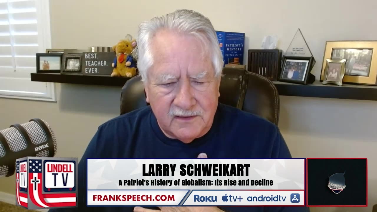 Larry Schweikart Joins WarRoom To Discuss The Decline Of Globalism