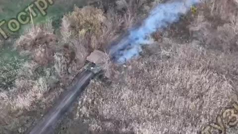 Two Ukrainian Tanks Firing on Russian Positions After Braking Through Lines in Zaporizhzhia