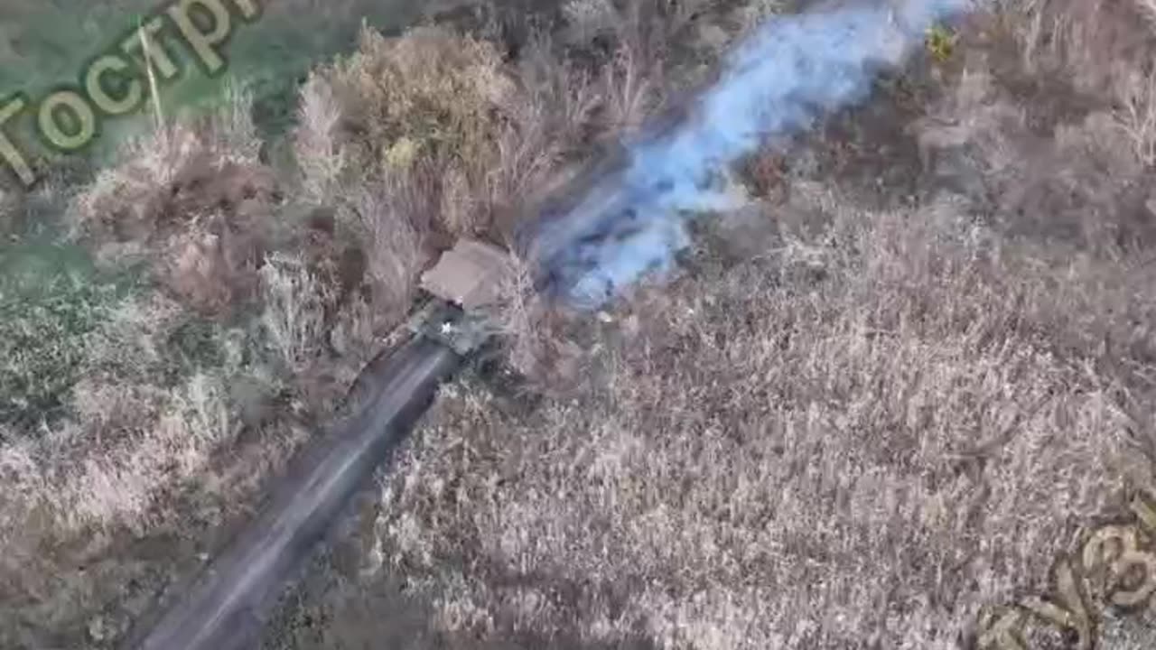 Two Ukrainian Tanks Firing on Russian Positions After Braking Through Lines in Zaporizhzhia