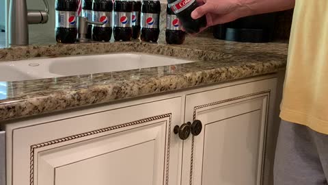 Dumping Coke Products