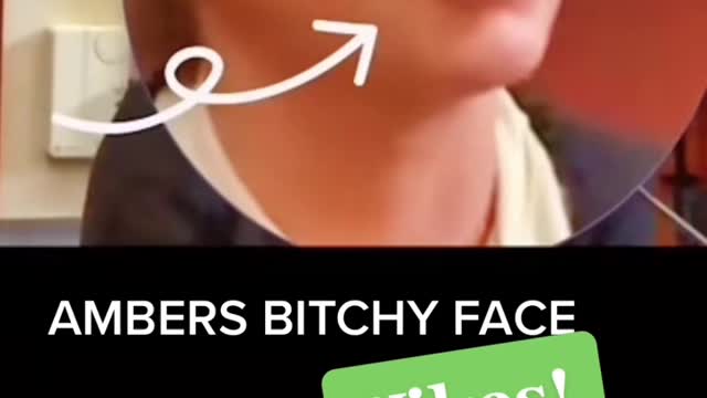 #Amberheards bitchy face