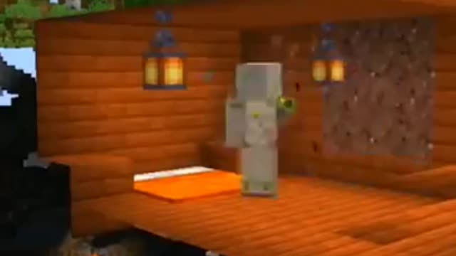 Minecraft Underground House Build #SHORTS