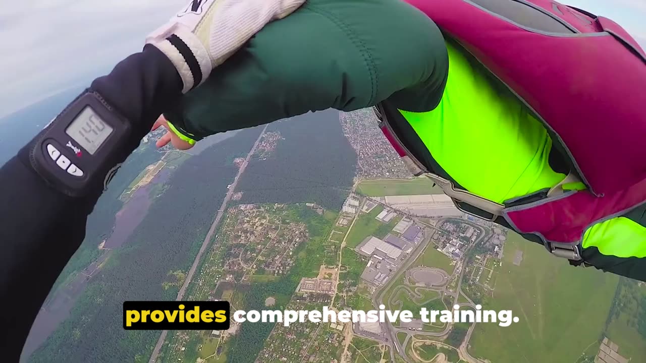 Skydiving exhilarates the soul as you leap into the boundless sky, defying gravity's grip