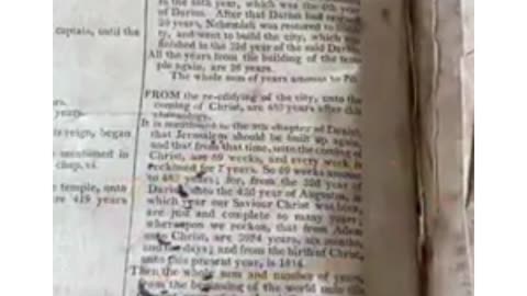 Bible from 1813