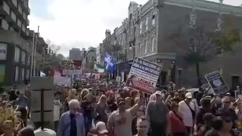 En Canadá una protesta masiva en contra de los mandamientos para inyectarse