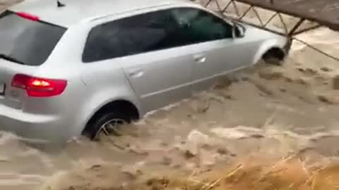 Car vs. River, who will win?