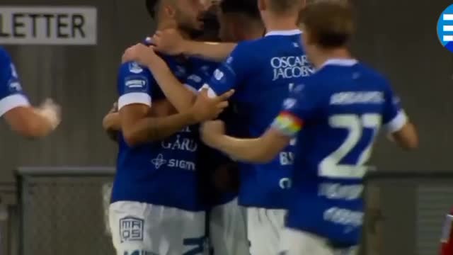 Henry Offia scores game winner in Trelleborgs FF 2-1 win over Skövde AIK