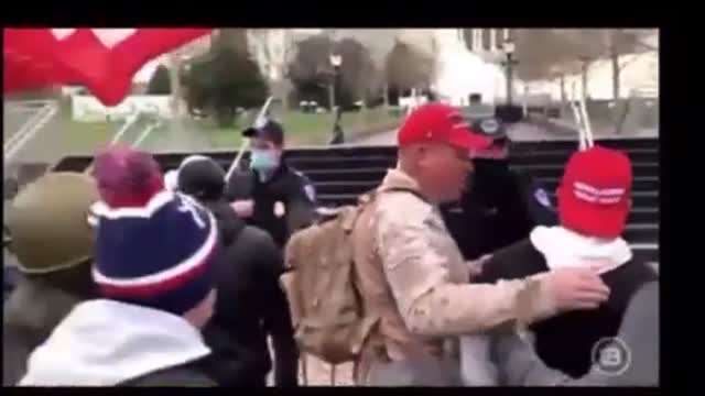 Federal Asset Ray Epps Leads The "Insurrection" Into The Capitol