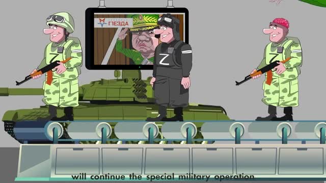 War animation from Ukraine