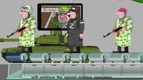 War animation from Ukraine