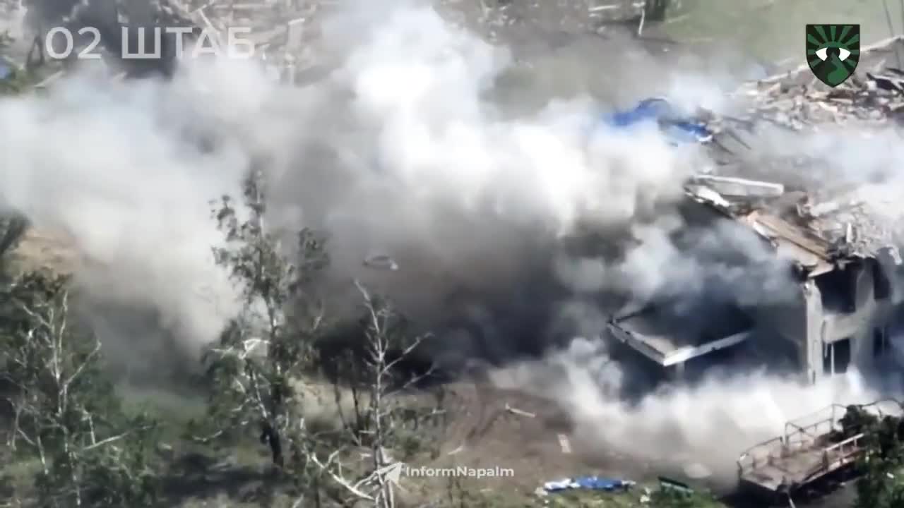 Ukrainian military destroys 7 Russian armored vehicles in Kharkiv Region.
