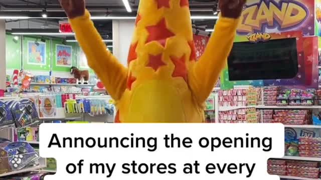 Announcing the opening of my stores at every single Macy's in the US!
