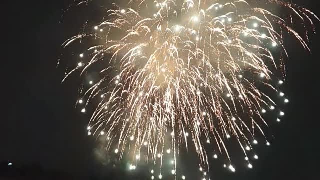 People Enjoying Firecracker Festival Before Corona 19 Comes