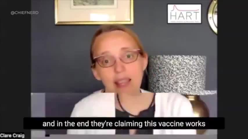 Dr. Claire Craig - Exposes Fraudulant Phizer Covid Drug Trials