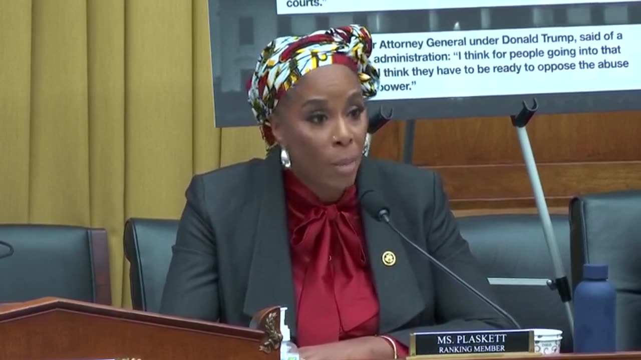 Dem Rep Chews Up Minutes In Censorship Hearing To Warn About The 'Dictatorial' Dangers Of Trump