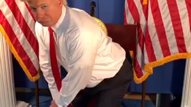 Funny trump dancing