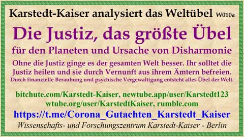 Die Justiz ist das schlimmste Übel auf der Erde - Karstedt-Kaiser W010