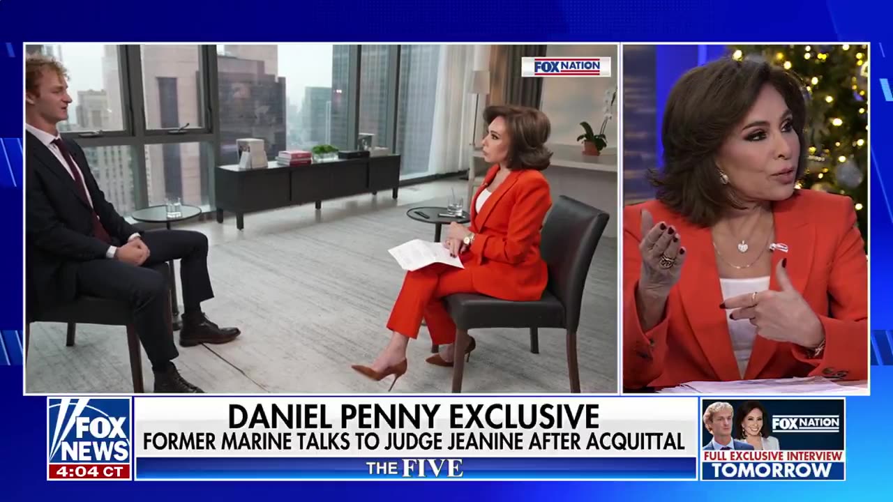 Daniel Penny sits down with Judge Pirro.