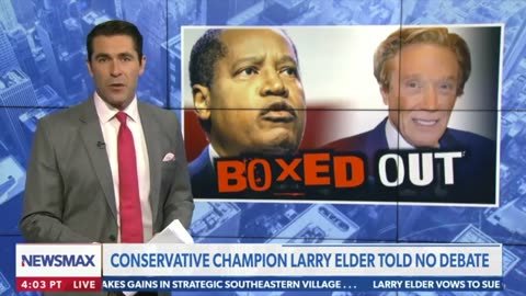 Larry Elder and Perry Johnson Sue to get on Tonight's Debate Stage