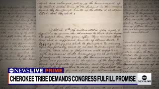 CHEROKEE TRIBE DEMANDS CONGRESS FULFILL PROMISE