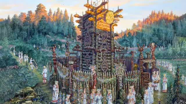 Race music of ancient Russia.