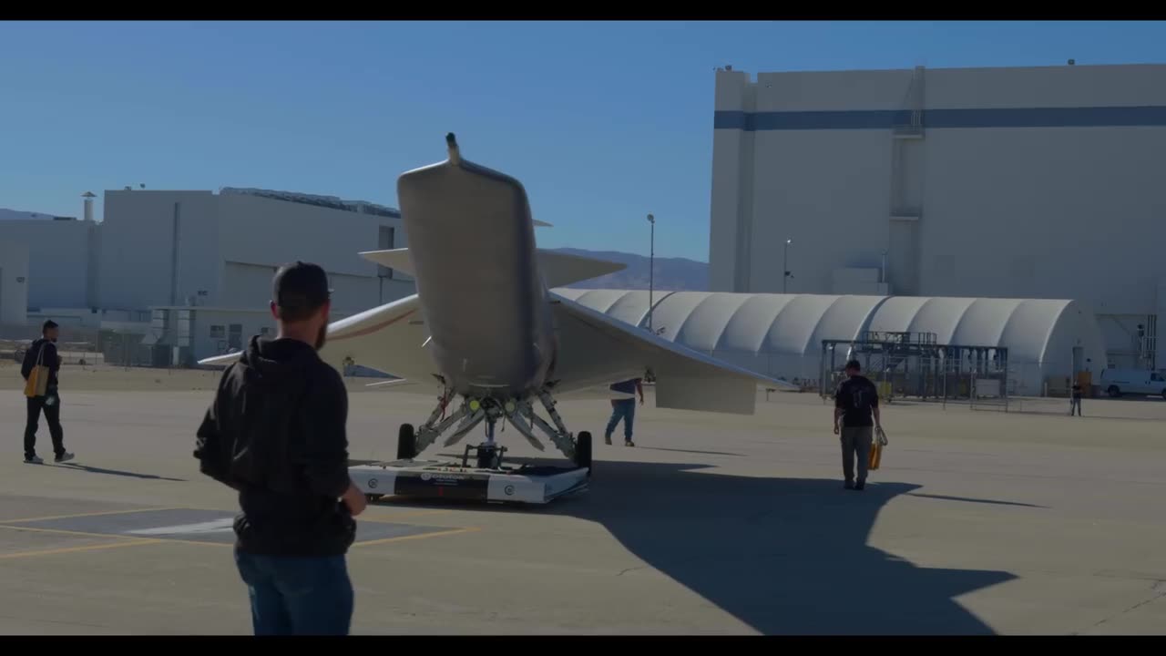 NASA’s Newly Unveiled X-59 Quiet Supersonic Plane Eyes First Flight (Trailer)