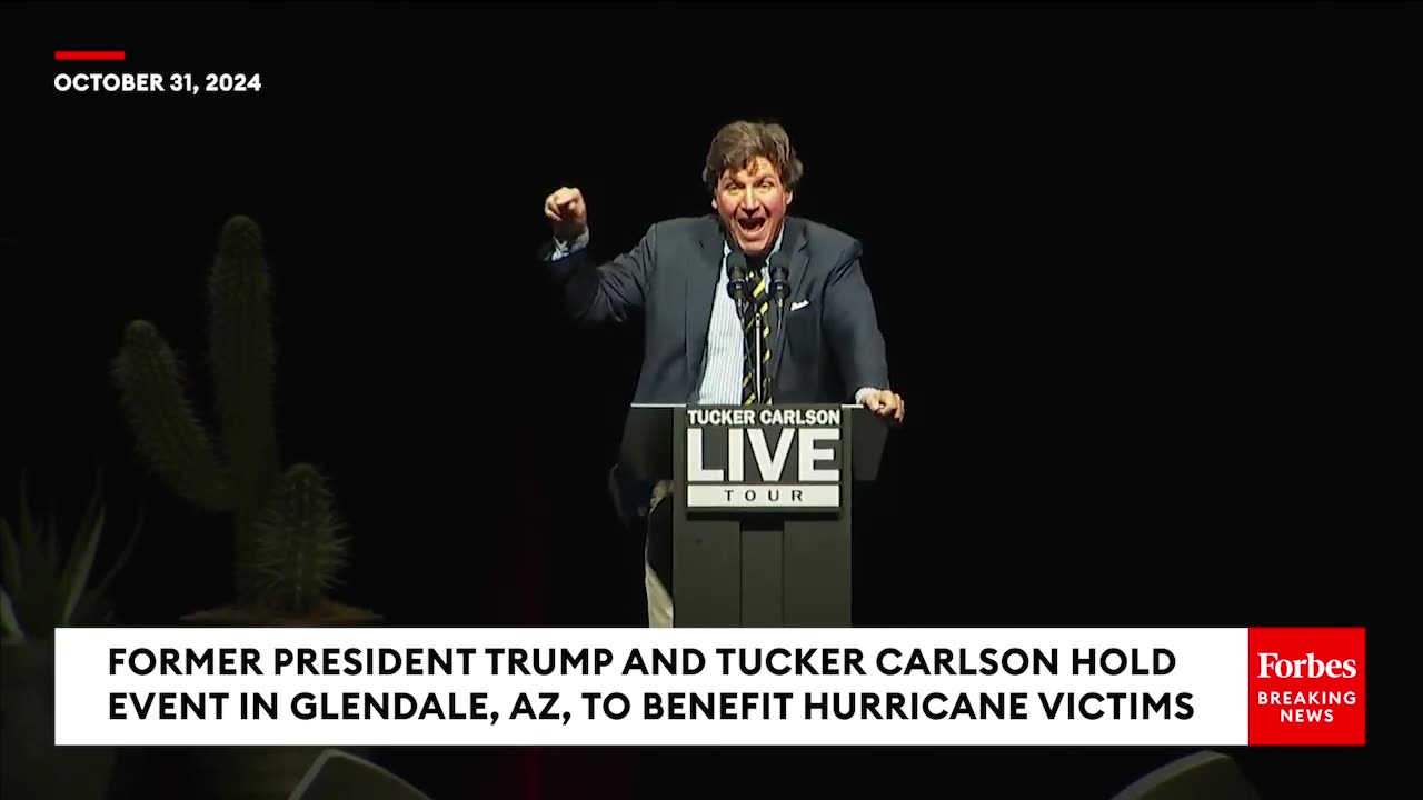 FULL REMARKS: Tucker Carlson Issues Full-Throated Rebuke Of D.C. Establishment