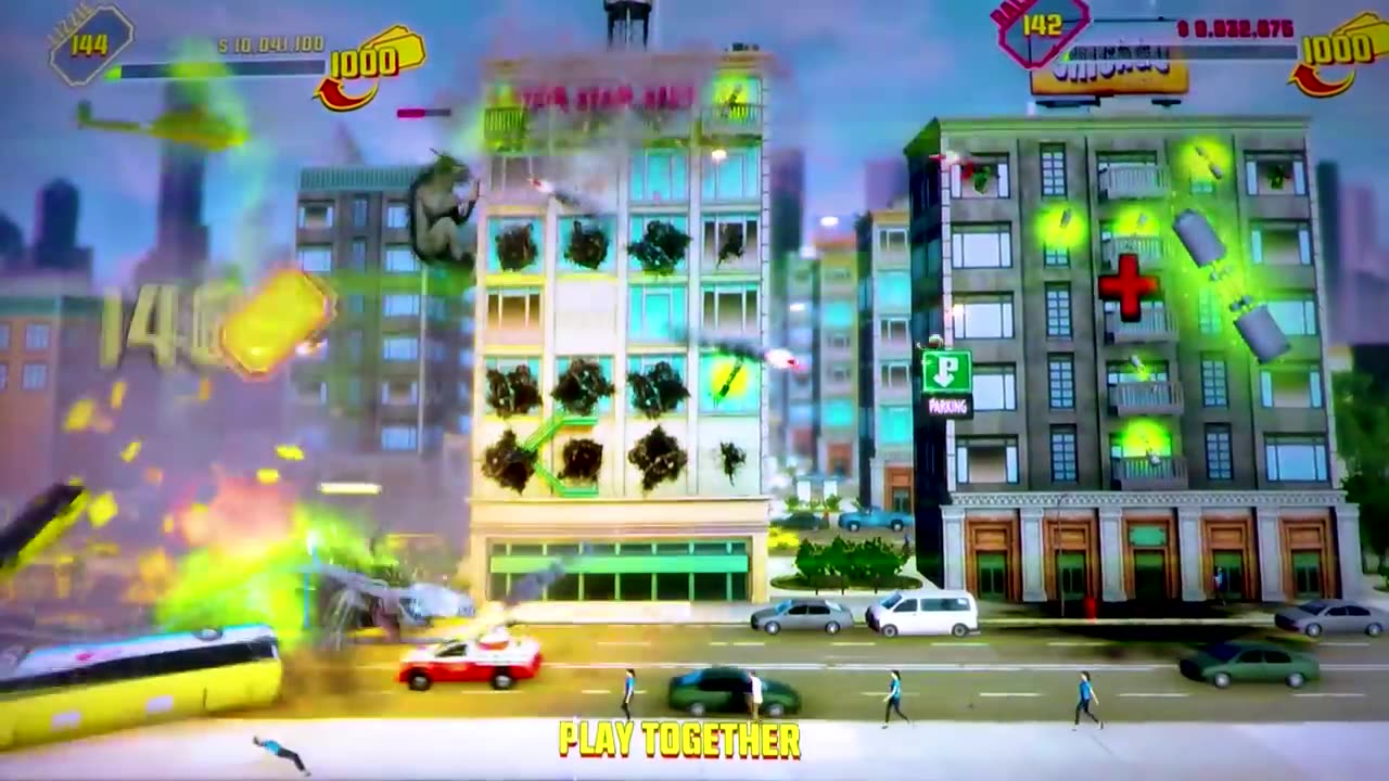 RAMPAGE ARCADE Game Play! NEW!
