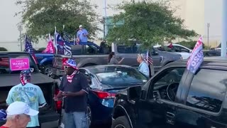 Trump Car Rally Flagler County Fl