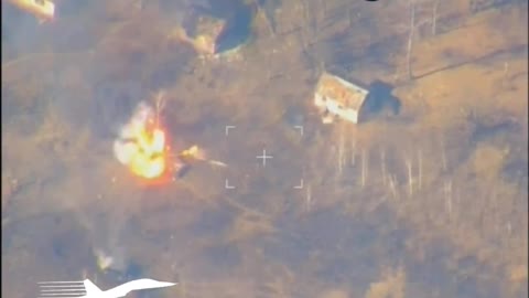 Destruction of a Ukrainian tank near Chernihiv