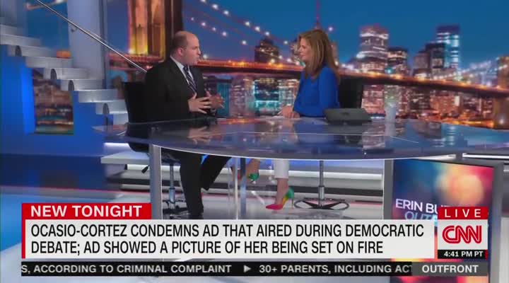 Brian Stelter calls out ABC for airing ad with Ocasio-Cortez