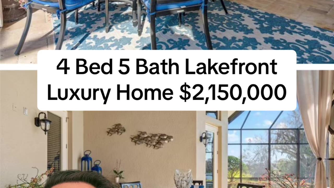 Exclusive $2.15M Waterfront Luxury Estate in Odessa, FL | Keystone Reserve Gem