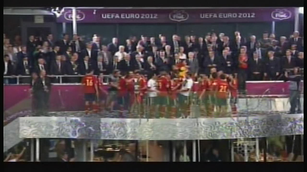 La Finale de L'Euro 2012