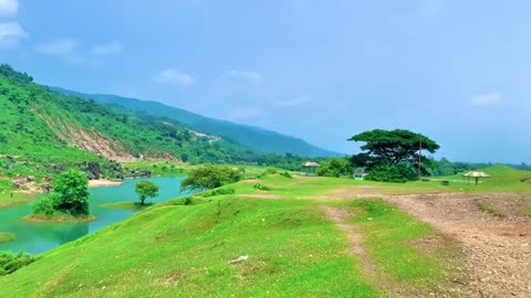 Bandarbon nature view in Bangladesh