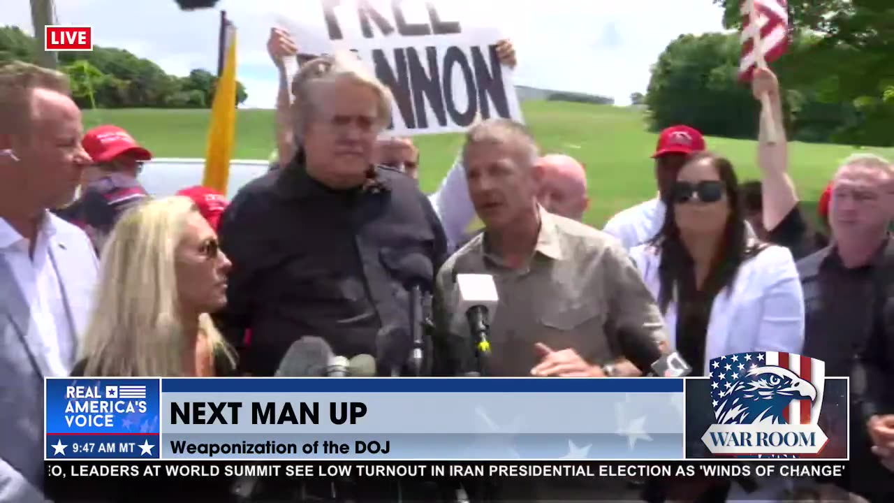 We deliver Steve Bannon in health today