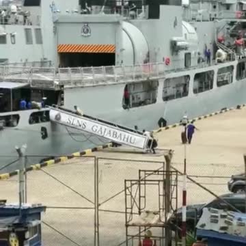 President of Sri Lanka Fleeing the Country