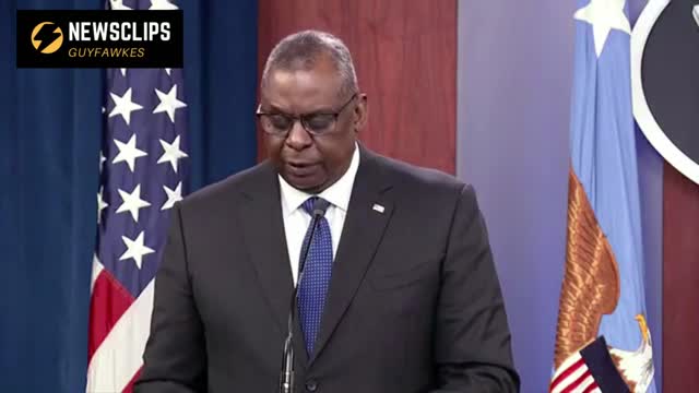 Sec Of Def Llyod Austin Delivers Statement On Russian-Ukraine Tension