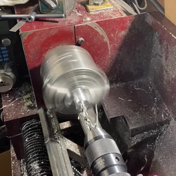 Machining coupling blanks on the lathe 3
