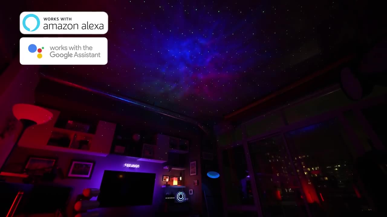 Best Smart Galaxy Star Projector _ Atmosphere