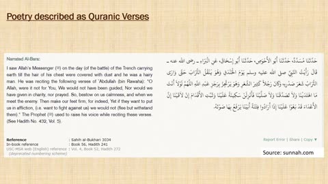 Part 8 Quran and Poetry Islam The Honest Truth