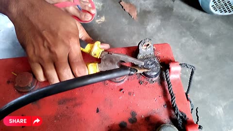 Repair of battery terminals